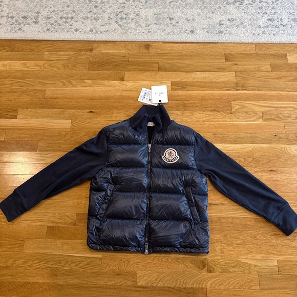 Moncler Zip Puffer Cardigan - Womens Size Med w/ Tags